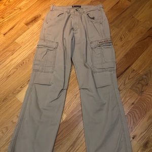 Tan polo cargo pants